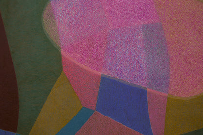 Land Series: Pink Cloud, Drawing