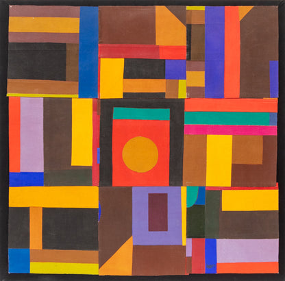 Yellow Circle, Painting