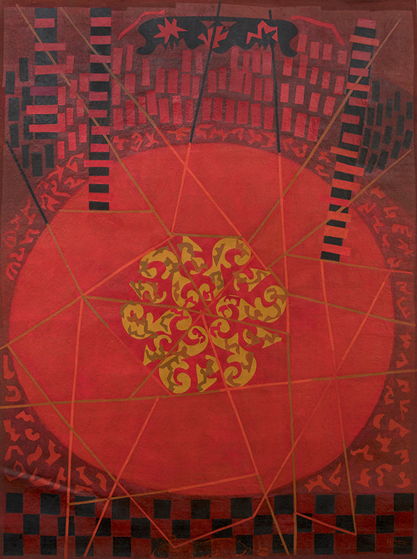 One Ring Circus, Painting, circa 1980