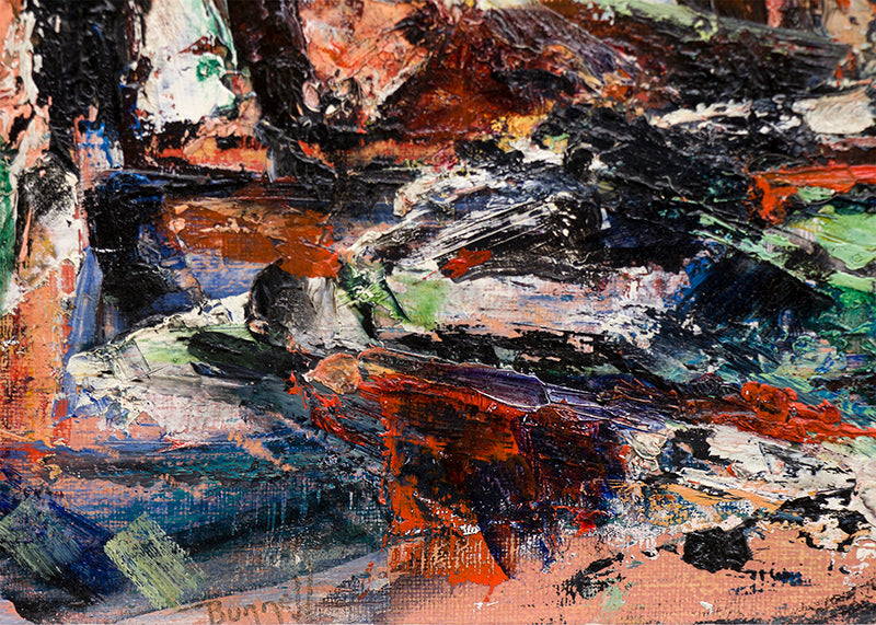 Untitled (Sacred Family), Painting, circa 1950