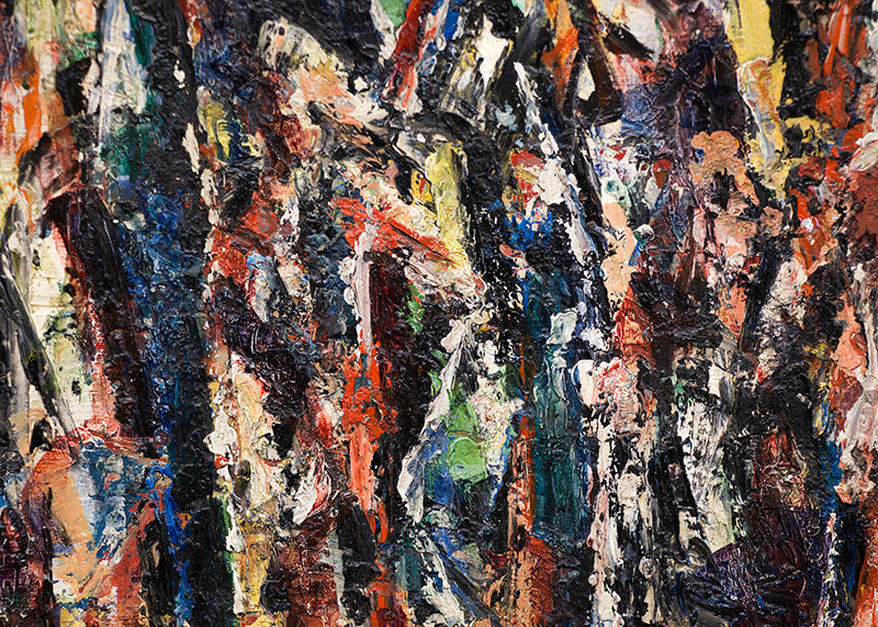 Untitled (Sacred Family), Painting, circa 1950