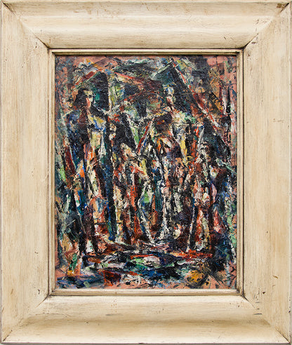 Untitled (Sacred Family), Painting, circa 1950