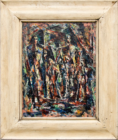 Untitled (Sacred Family), Painting, circa 1950