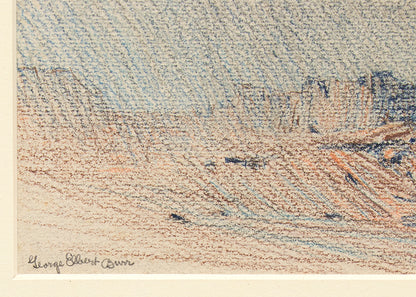 Untitled (Storm Over Desert Landscape, Arizona), Drawing, 1924