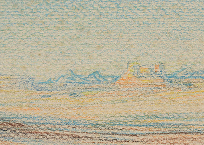 Untitled (Storm Over Desert Landscape, Arizona), Drawing, 1924