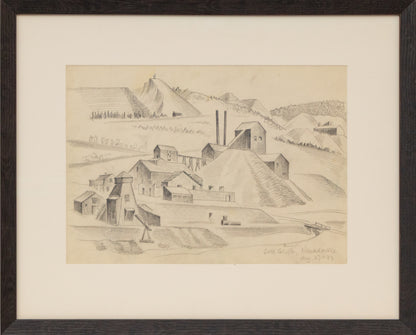 Gold Coin Mines Company, Nevadaville, Colorado, Drawing, 1933