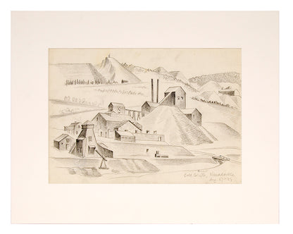 Gold Coin Mines Company, Nevadaville, Colorado, Drawing, 1933