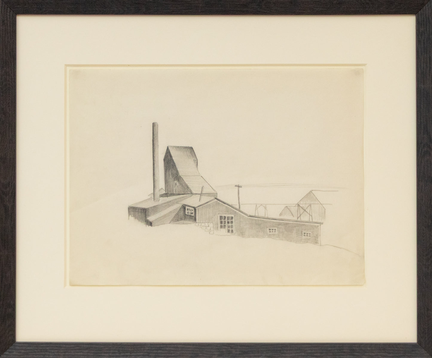 Colorado Mine Study, Drawing, circa 1932