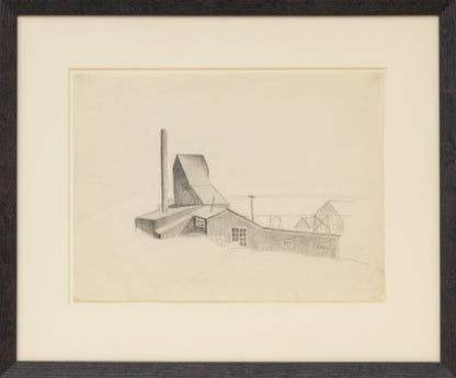 Colorado Mine Study, Drawing, circa 1932