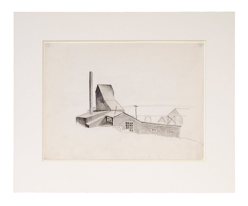 Colorado Mine Study, Drawing, circa 1932