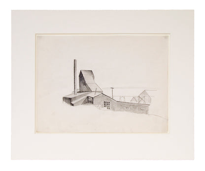 Colorado Mine Study, Drawing, circa 1932
