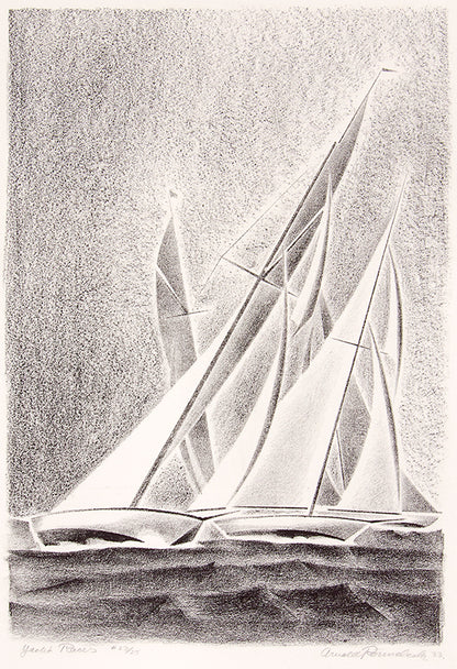 Yacht Races (Grand Lake, Colorado); 23 of 25, Print, 1933