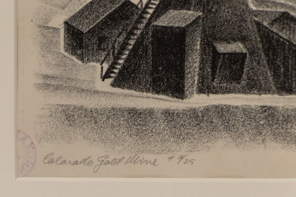 Colorado Gold Mine, Print, 1933