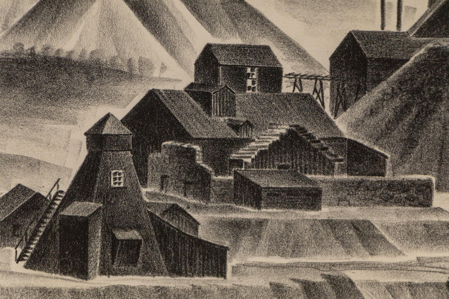 Colorado Gold Mine, Print, 1933