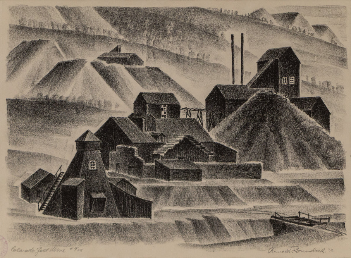 Colorado Gold Mine, Print, 1933