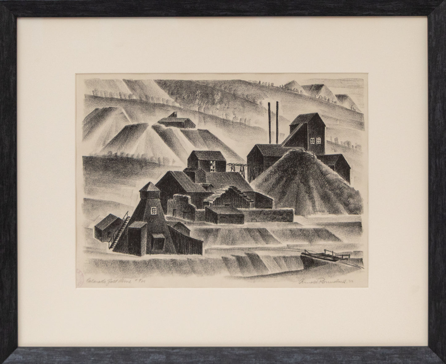 Colorado Gold Mine, Print, 1933