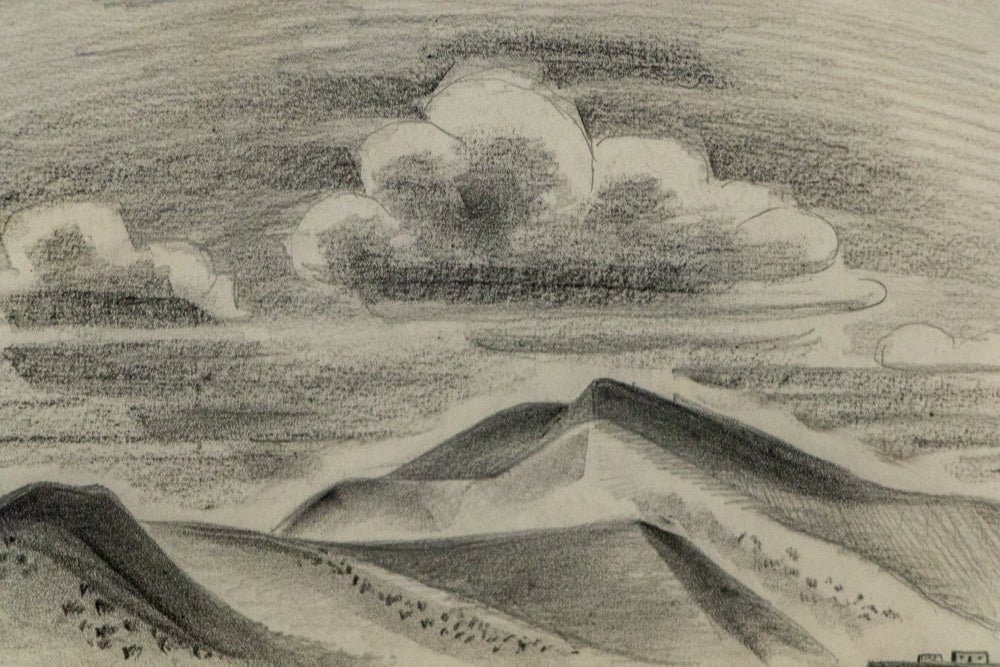 Northern New Mexico, Drawing, circa 1927