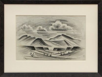 Northern New Mexico, Drawing, circa 1927