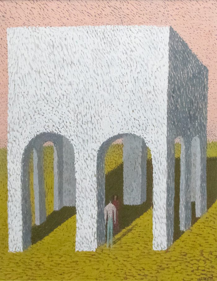 Tryst, Painting, 1955
