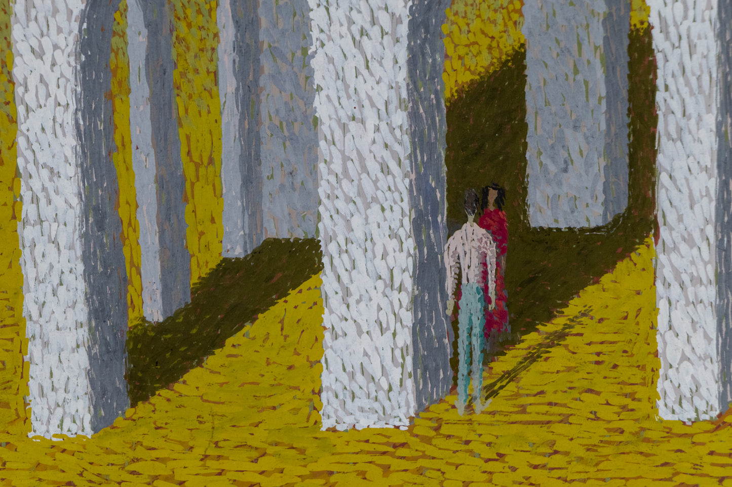 Tryst, Painting, 1955