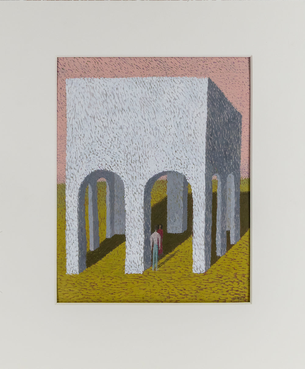 Tryst, Painting, 1955