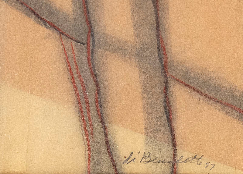 Chief Joseph 1840-1904, study for "Justice Through the Ages, Colorado" mural, Drawing, 1977
