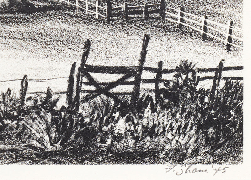 Farm in the Rockies, Print, 1945