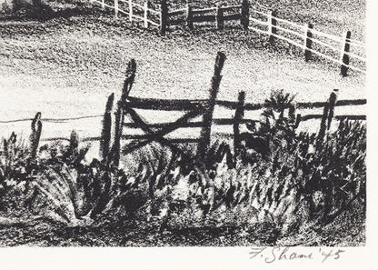 Farm in the Rockies, Print, 1945