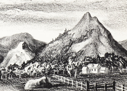 Farm in the Rockies, Print, 1945