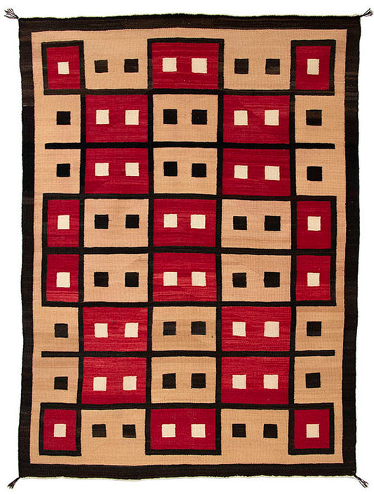 Diné (Navajo) artwork for sale. Ganado Trading Post Rug, circa 1930, Denver, Colorado, Art Gallery)