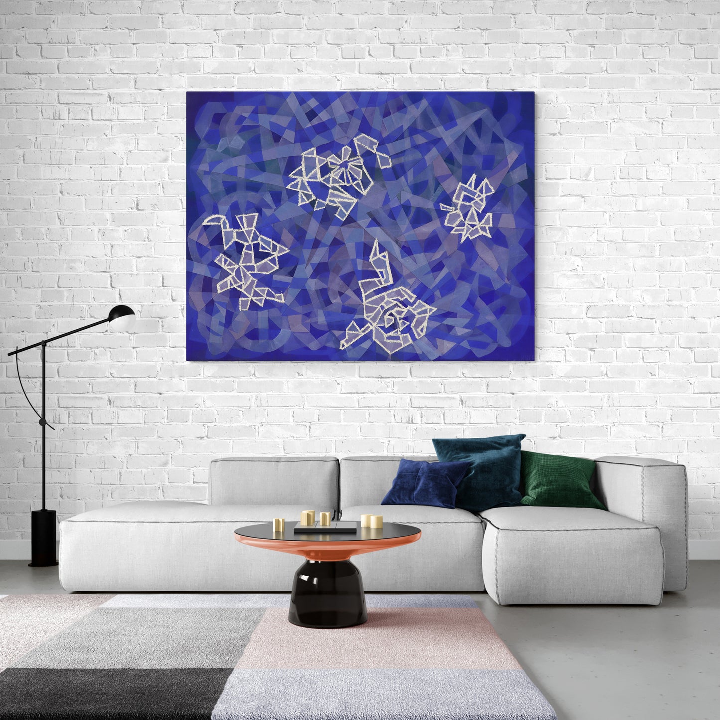 Sea Snow, Painting, 1990