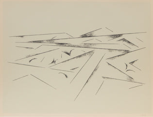 Andrew Dasburg (1887-1979) artwork for sale. Llano Quemado I (Abstract Landscape), Print, circa 1975