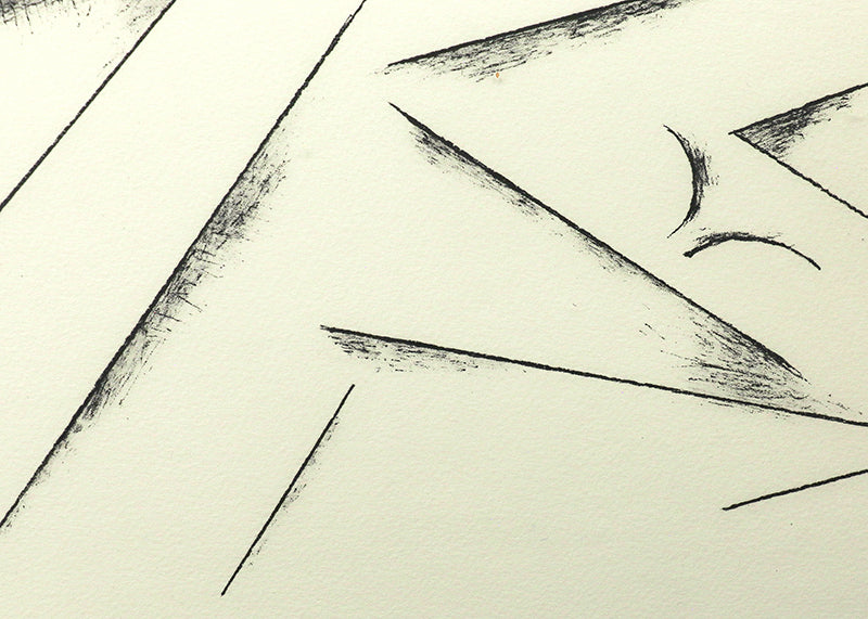 Llano Quemado I (Abstract Landscape), Print, circa 1975