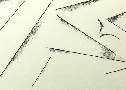 Llano Quemado I (Abstract Landscape), Print, circa 1975