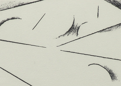Llano Quemado I (Abstract Landscape), Print, circa 1975