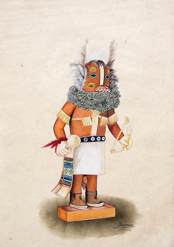 Swankar Hanumann (20th century) artwork for sale. Untitled (Kachina Doll), Denver, Colorado, Art Gallery)