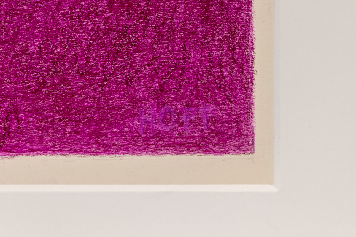 Night Path (Path Series), Drawing, 1978