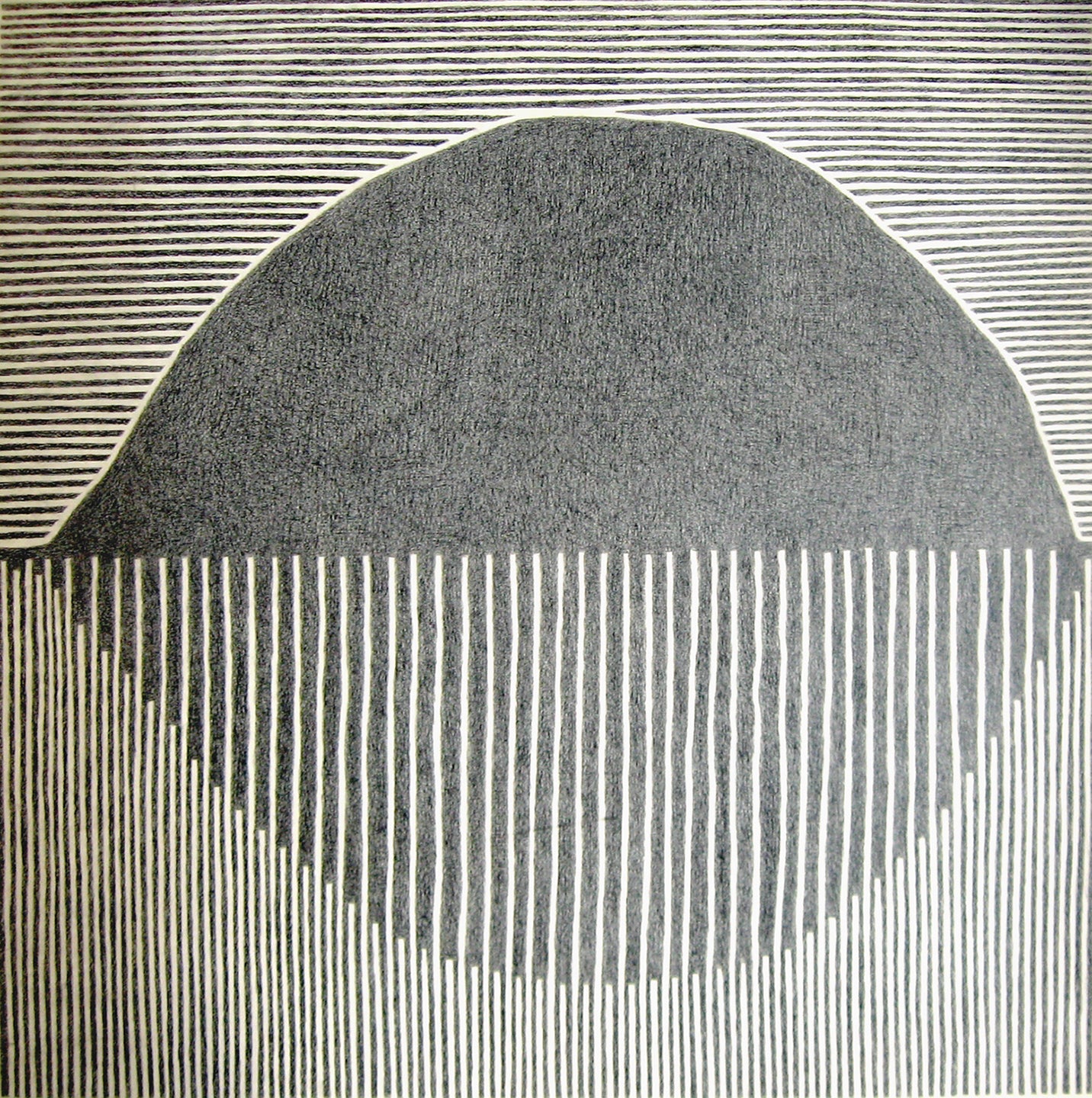Island (Stripes Series), Drawing