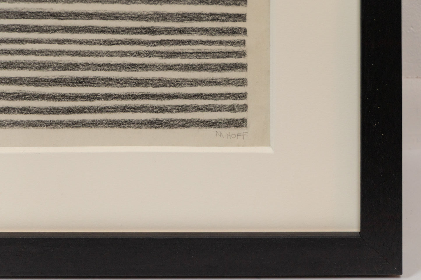 Curved Wall (Stripes Series), Drawing