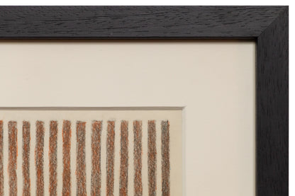 Curved Wall (Stripes Series), Drawing