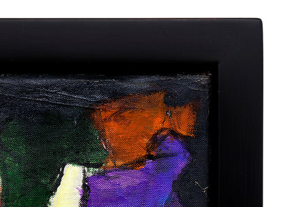 Untitled (Vibrant Forms, Abstract Expressionist Composition), Painting