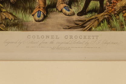Colonel Crockett (Davy Crockett), Print, circa