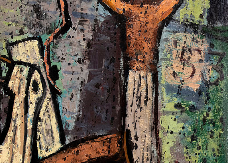 Shovel Handles, Painting, 1953