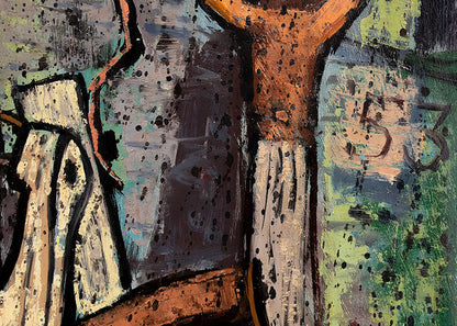 Shovel Handles, Painting, 1953