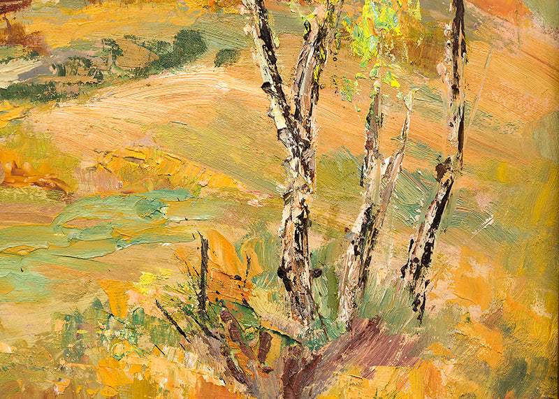 Untitled (Colorado Mountain Landscape, Autumn), Painting, circa 1950