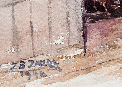 Golden Cycle Mine (Old Colorado City, Colorado), Painting, 1940