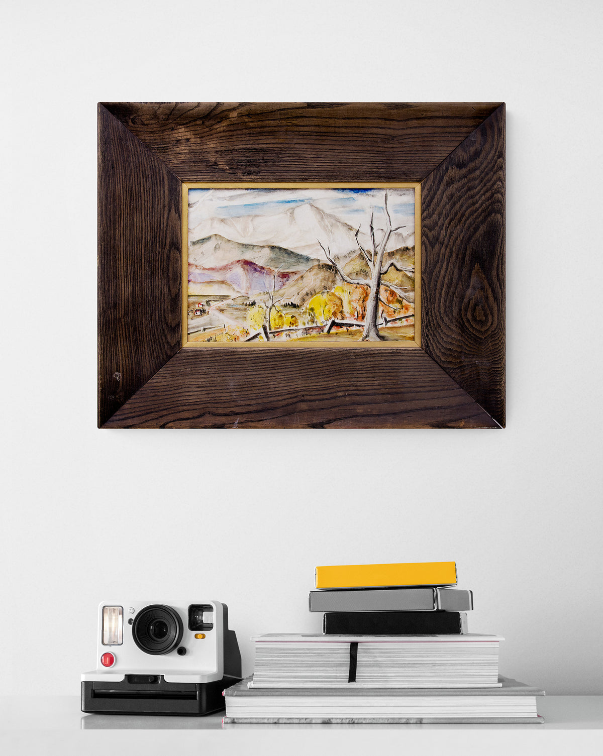 Pikes Peak (Colorado Mountain Landscape in Autumn), Painting, 1941