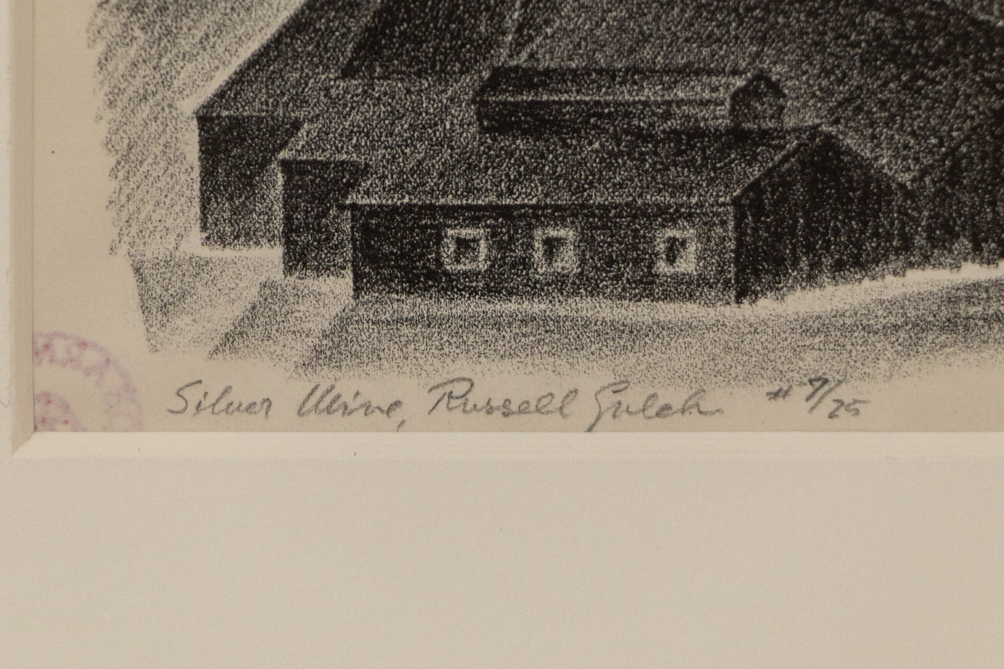 Silver Mine, Russell Gulch (Colorado), Print, dated 1933