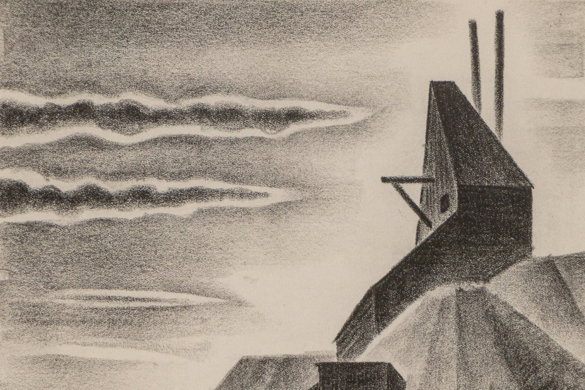 Memories of Gold Days  (Abandoned Mine, Colorado), Print, 1933