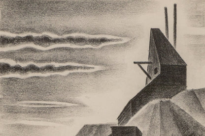 Memories of Gold Days  (Abandoned Mine, Colorado), Print, 1933